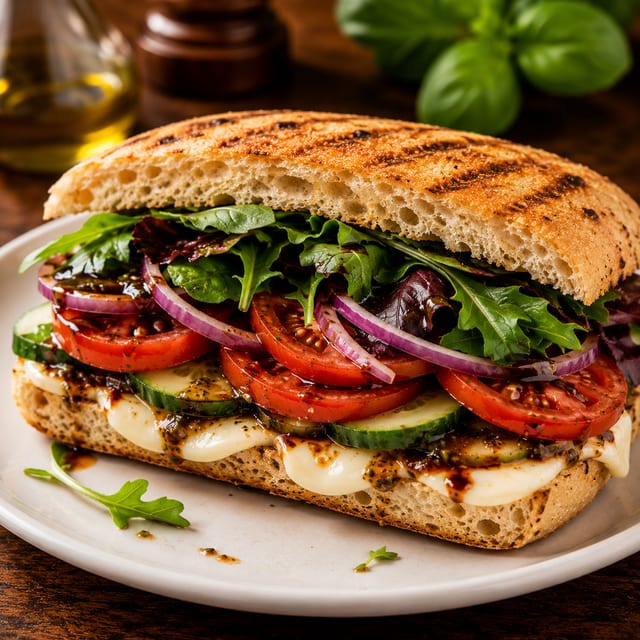 Veggie Panini.