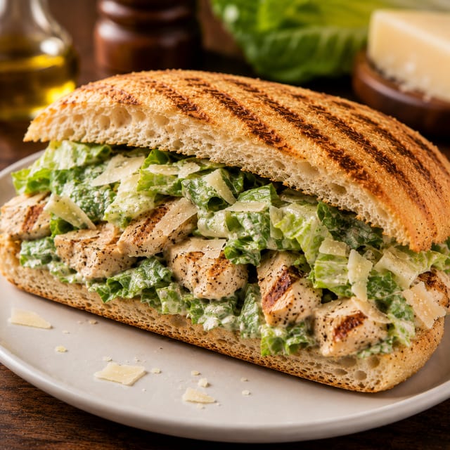 Chicken Caesar Panini.