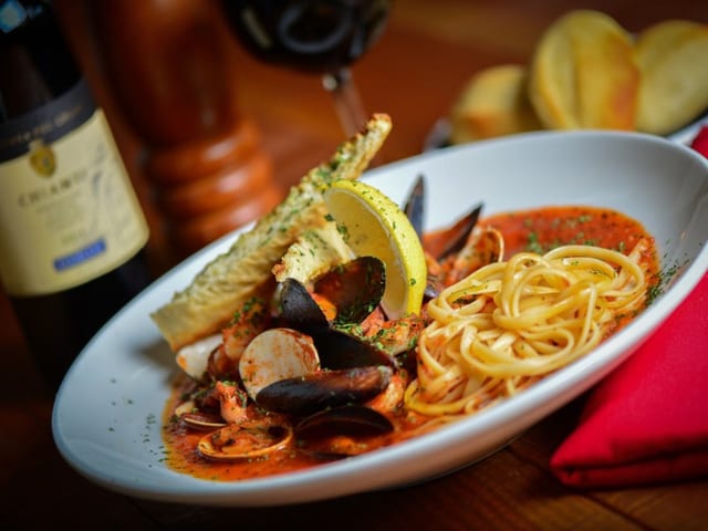 Our menu items are actually prepared in-house.